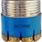 Coroa diamantada para perfuratriz